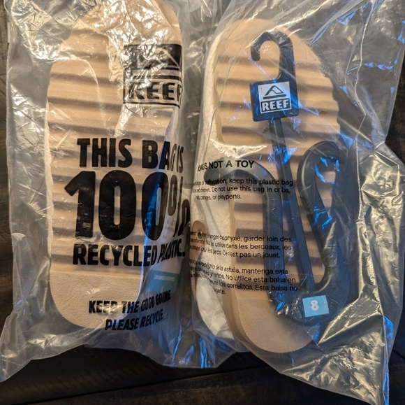 Women's REEF beach, bum sage size 8 - Picture 2 of 5